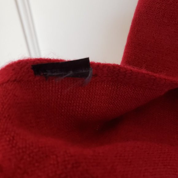 Vintage Y2K Winter Gradient scarf in Pink Red - Picture 2 of 6